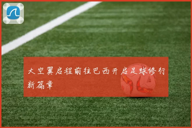 大空翼启程前往巴西开启足球修行新篇章